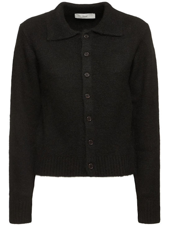 Dunst: Unisex polo knit cardigan - women_0 | Luisa Via Roma