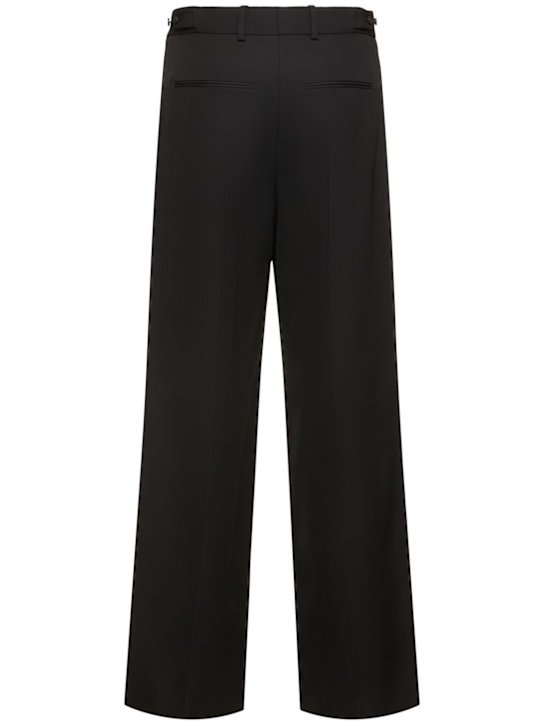 Carven: Grain de poudre wide pants - Black - women_4 | Luisa Via Roma