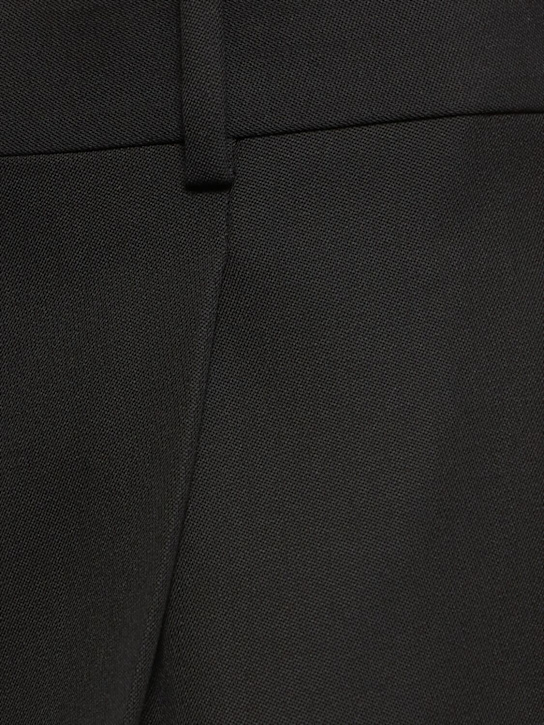 Carven: Grain de poudre wide pants - Black - women_3 | Luisa Via Roma