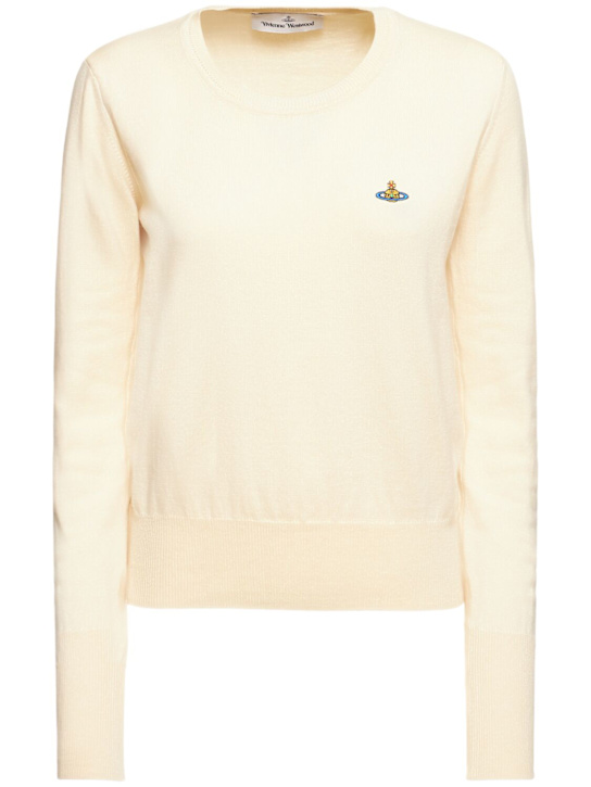 Vivienne Westwood: Maglia Bea in cotone e cashmere - women_0 | Luisa Via Roma