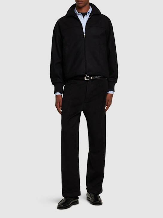 CELLAR DOOR: Giacca Lou in misto lana - Nero - men_1 | Luisa Via Roma