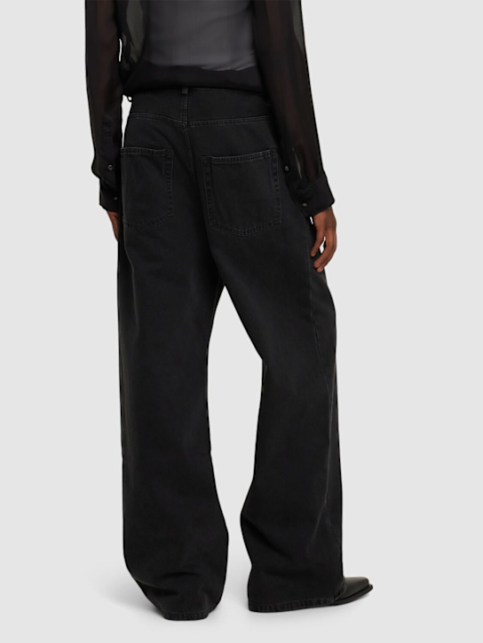 Ann Demeulemeester: Jeans Olan oversize in cotone - men_2 | Luisa Via Roma