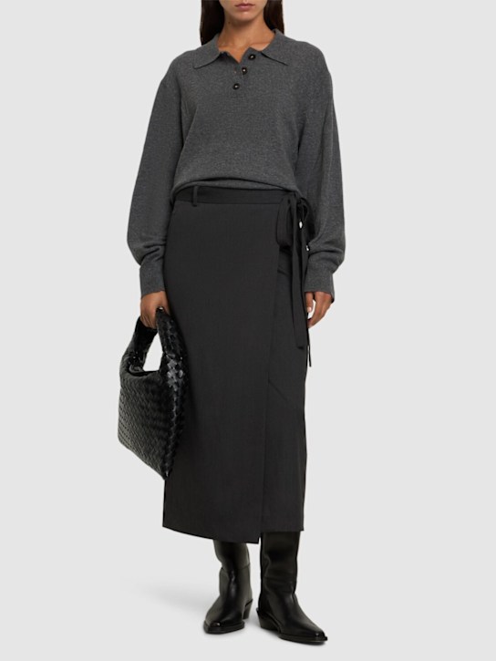 Dunst: Maxi tie skirt - women_1 | Luisa Via Roma