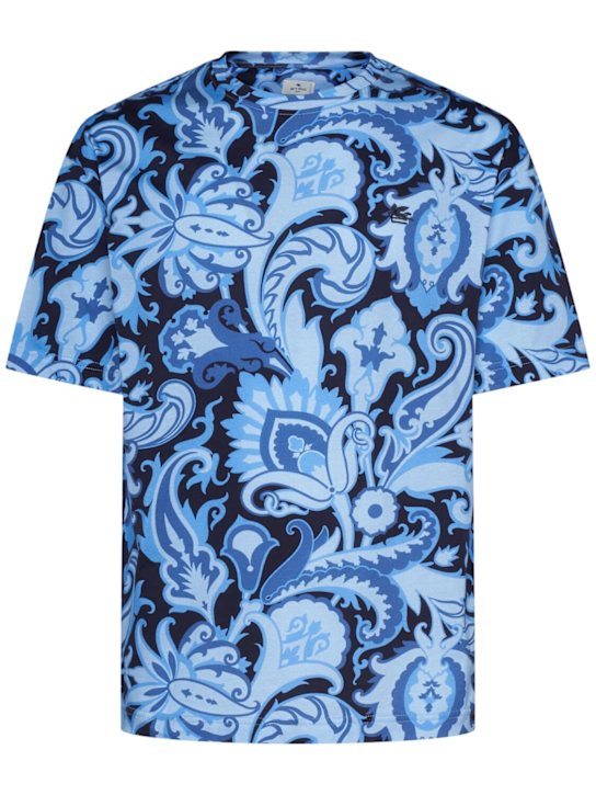 Soho printed cotton t-shirt - Thumbnail 1
