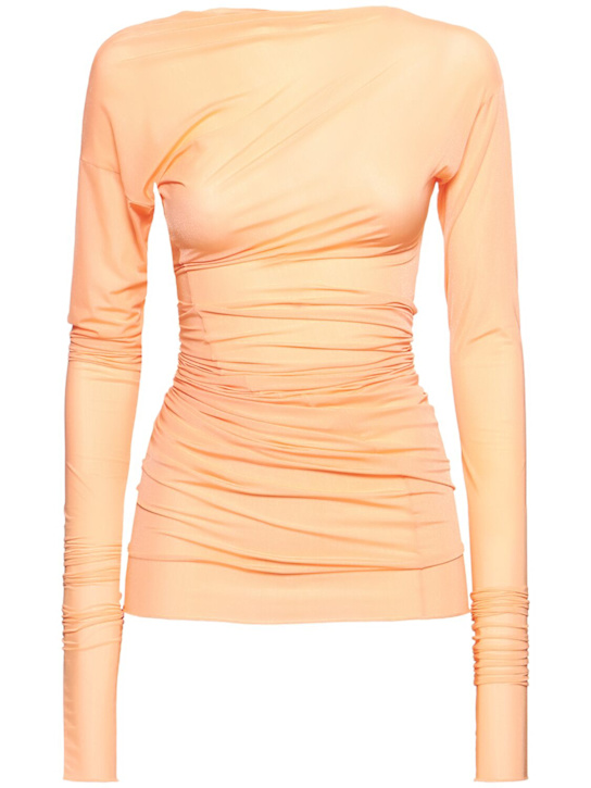 Hoan ruched mesh top - Thumbnail 1
