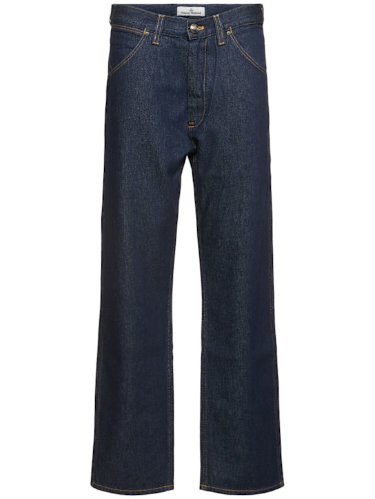 Vivienne Westwood: Ranch mid rise straight jeans - women_0 | Luisa Via Roma