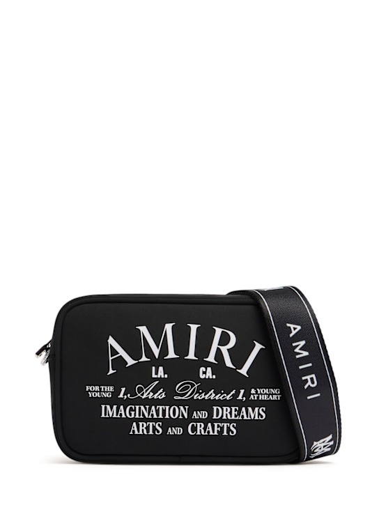 Amiri: Borsa Amiri Arts District - Nero/Bianco - men_0 | Luisa Via Roma