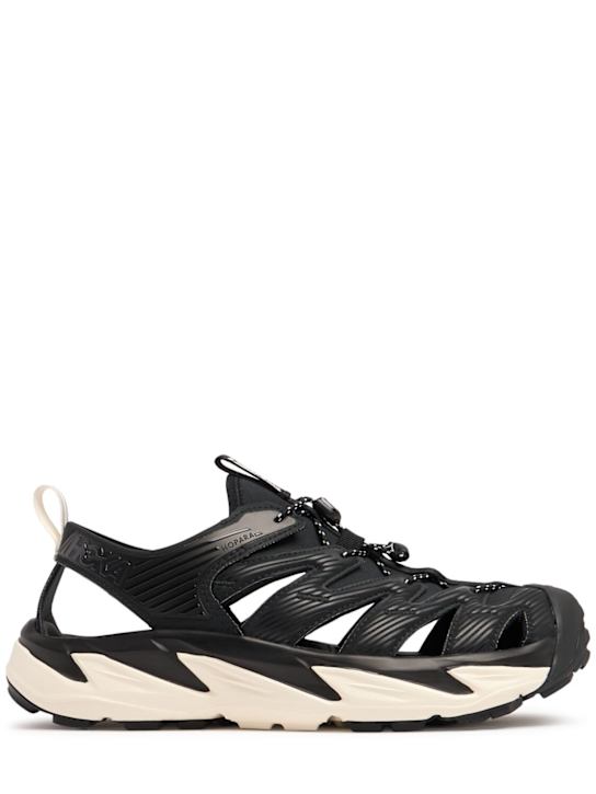 Hoka: Hopara sneakers - Black/Alabaster - men_0 | Luisa Via Roma