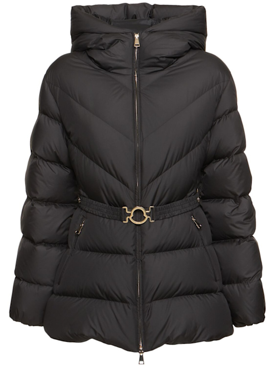 Moncler: Brosse tech down jacket - women_0 | Luisa Via Roma
