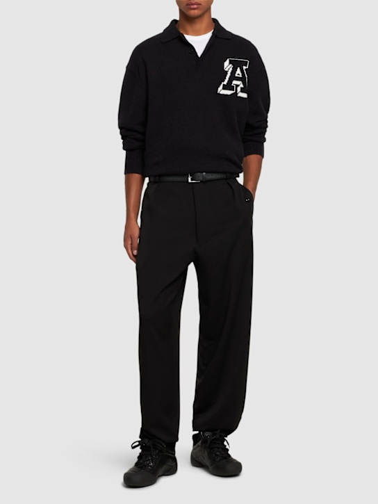 CELLAR DOOR: Celeste pants - Black - men_1 | Luisa Via Roma