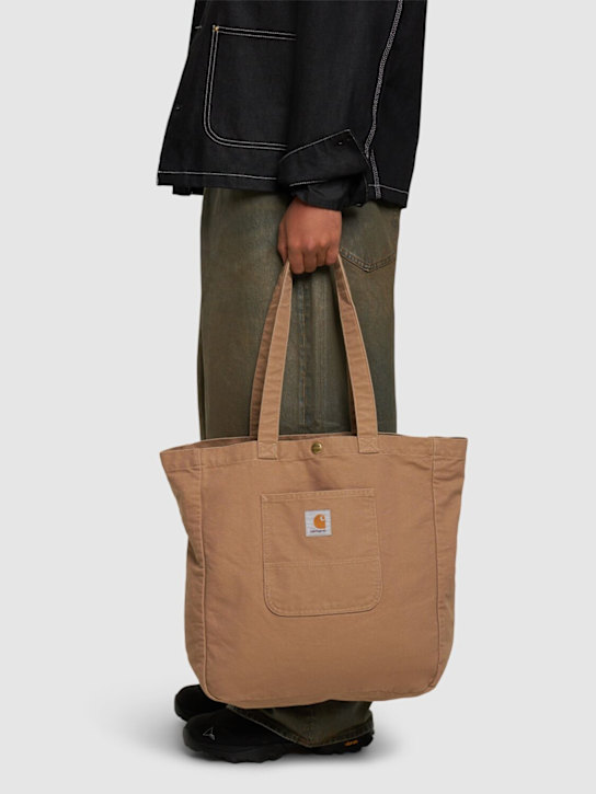Carhartt WIP: Bayfield canvas tote - men_1 | Luisa Via Roma