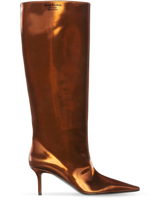 Acne Studios: 70mm Bezither tall boots - women_0 | Luisa Via Roma