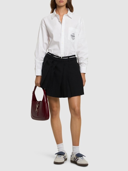 Carhartt WIP: Ablaze cotton poplin shirt - women_1 | Luisa Via Roma