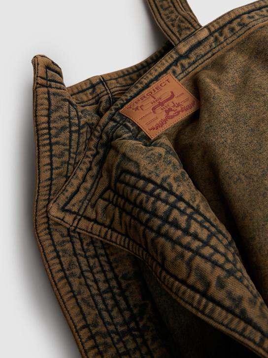 Y/PROJECT: Maxi Wire Cabas canvas tote bag - women_3 | Luisa Via Roma