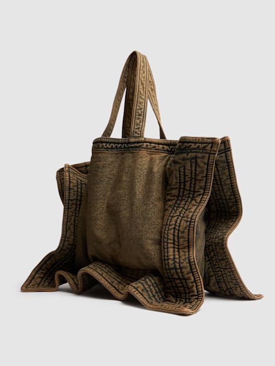 Y/PROJECT: Maxi Wire Cabas canvas tote bag - women_2 | Luisa Via Roma