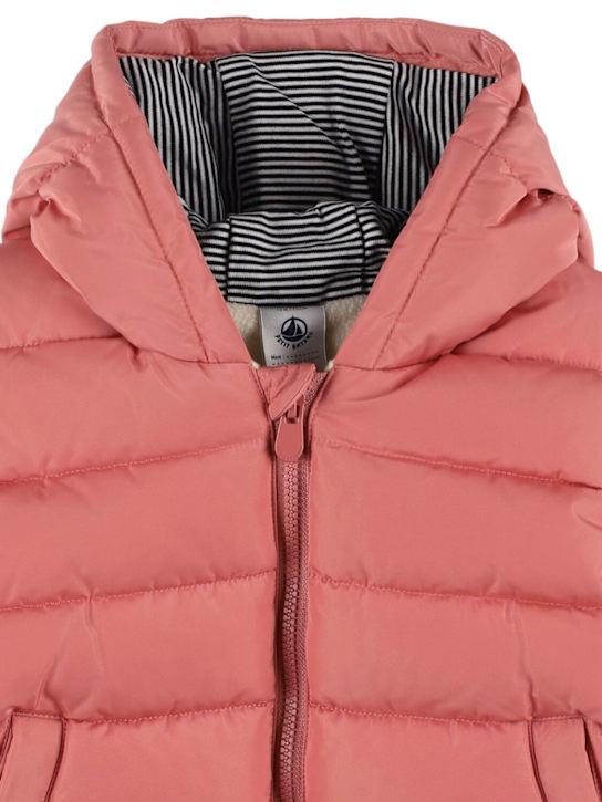 Petit Bateau: Piumino in poliestere con cappuccio - kids-girls_1 | Luisa Via Roma
