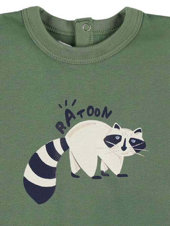 Petit Bateau: T-shirt in cotone con stampa - kids-girls_1 | Luisa Via Roma