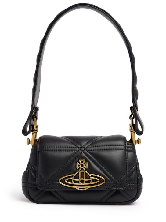 Vivienne Westwood: Small Hazel quilted Napa leather bag - women_0 | Luisa Via Roma