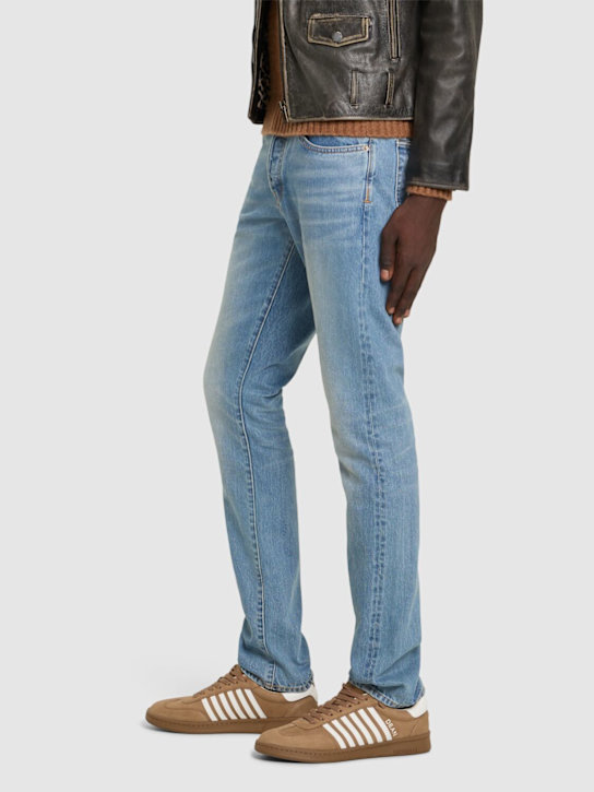 Dsquared2: Boxer leather sneakers - men_1 | Luisa Via Roma