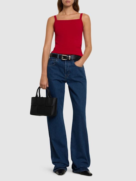 Flore Flore: May Cami有机棉罗纹背心 - 红色 - women_1 | Luisa Via Roma