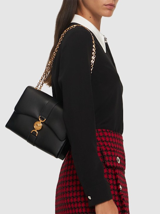 Versace: Medusa '95 leather shoulder bag - women_1 | Luisa Via Roma