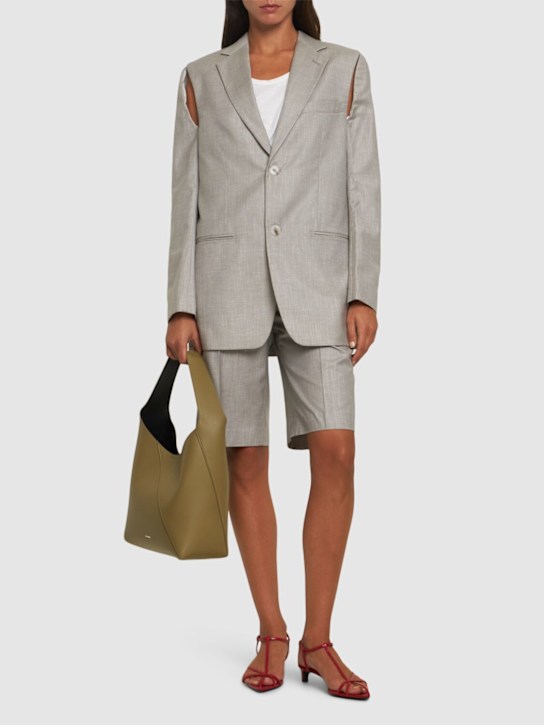 BETTTER: Blazer e bermuda Dina - Grigio - women_1 | Luisa Via Roma