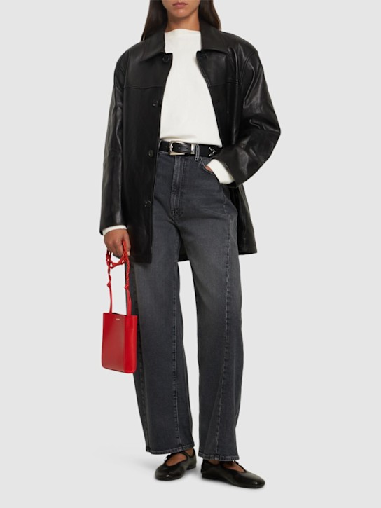 Mother: The Half Pipe Flood barrel jeans - women_1 | Luisa Via Roma