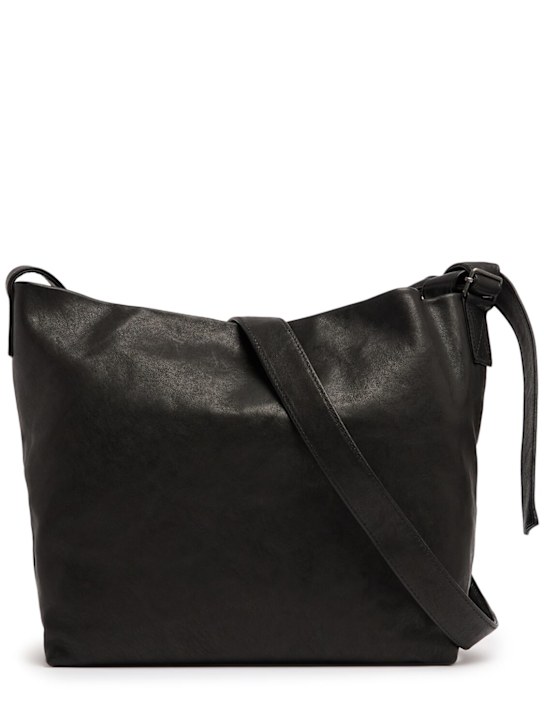 Ann Demeulemeester: Runa medium vintage leather shoulder bag - women_0 | Luisa Via Roma
