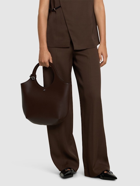 Courrèges: Medium Holy leather shoulder bag - women_1 | Luisa Via Roma