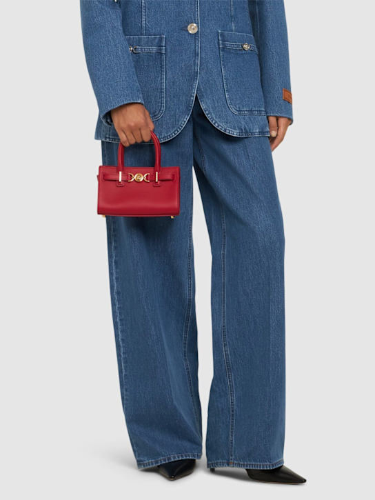 Versace: Mini Medusa '95 leather tote bag - women_1 | Luisa Via Roma