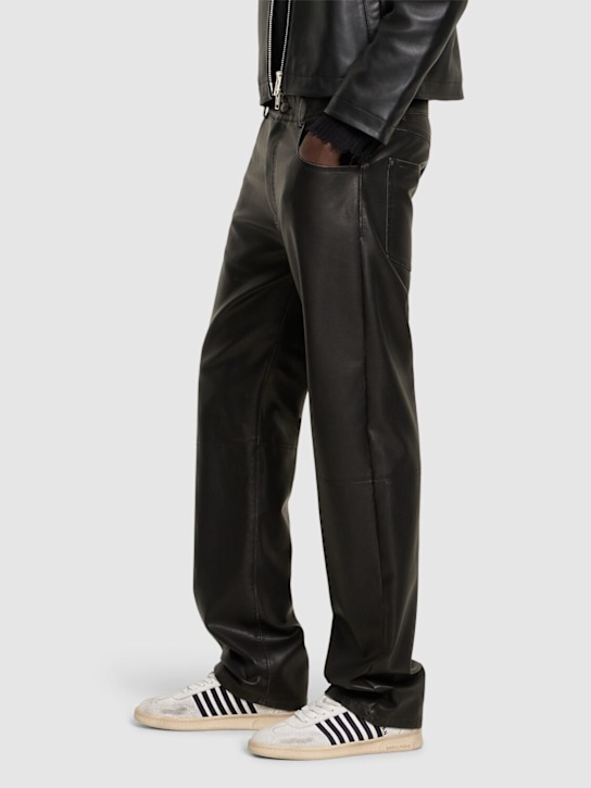Dsquared2: Sneakers Boxer de piel - men_1 | Luisa Via Roma