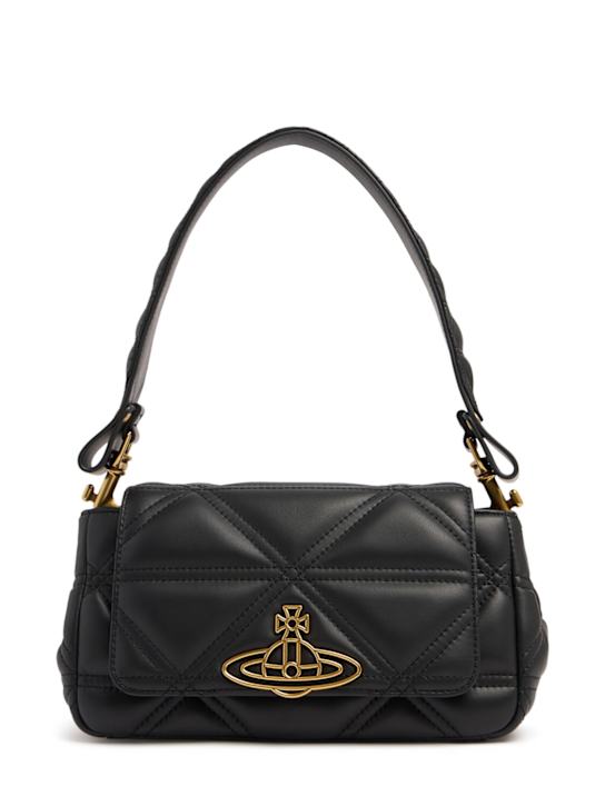 Vivienne Westwood: Medium Hazel quilted Napa leather bag - women_0 | Luisa Via Roma