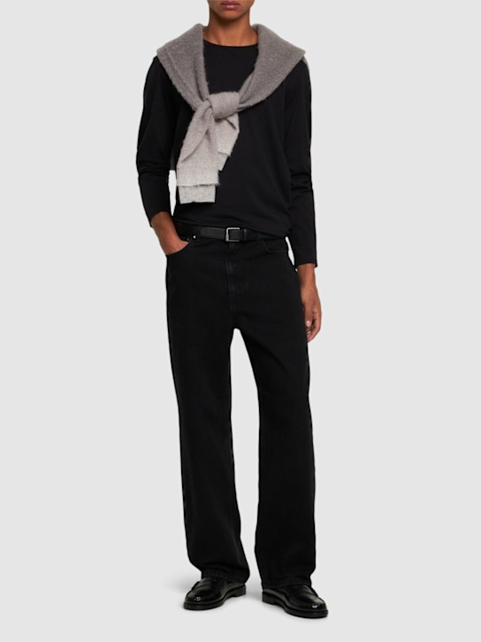 Dunst: Low-rise baggy jeans - men_1 | Luisa Via Roma