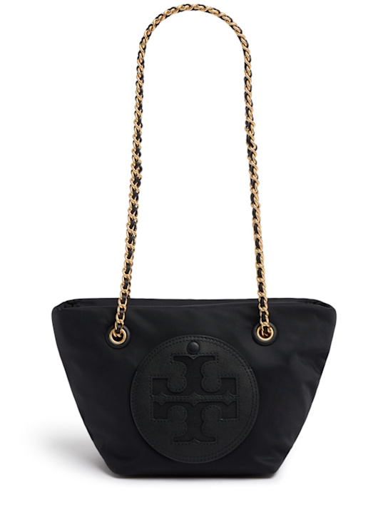 Tory Burch: Small Ella Chain nylon crossbody bag - women_0 | Luisa Via Roma