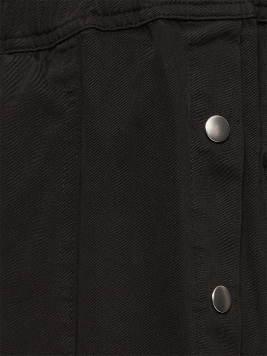 Rick Owens DRKSHDW: Pusher cotton twill pants - men_1 | Luisa Via Roma