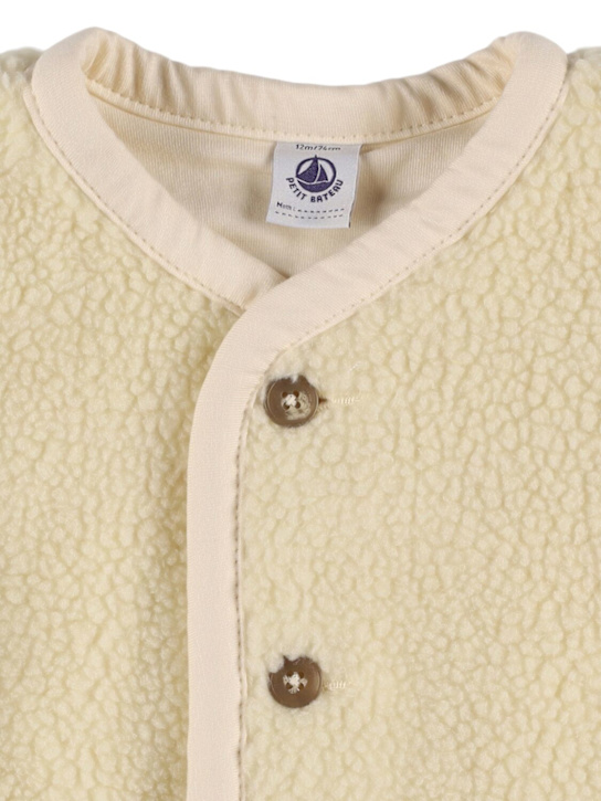 Petit Bateau: Jacke aus Teddystoff - kids-girls_1 | Luisa Via Roma