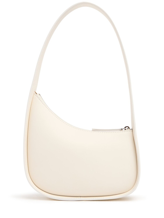 The Row: Bolso Half Moon de piel suave - New Ivory Pld - women_0 | Luisa Via Roma