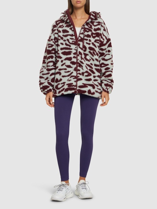 adidas By Stella McCartney: Jacquard fleece jacket - women_1 | Luisa Via Roma