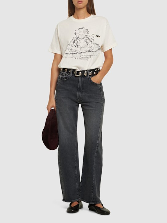 Vivienne Westwood: T-shirt Safety pin orb in jersey classico - women_1 | Luisa Via Roma