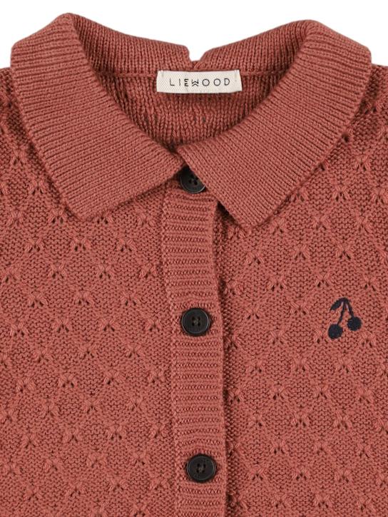 Liewood: Cardigan in maglia di lana e cotone - kids-girls_1 | Luisa Via Roma