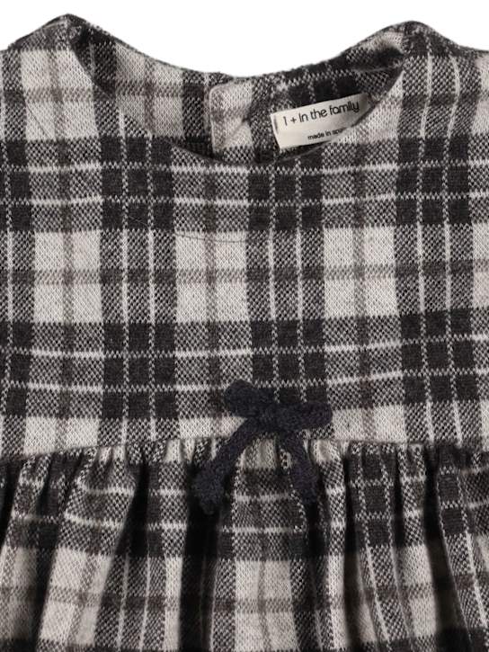 1 + IN THE FAMILY: Vestito in misto cotone check - kids-girls_1 | Luisa Via Roma
