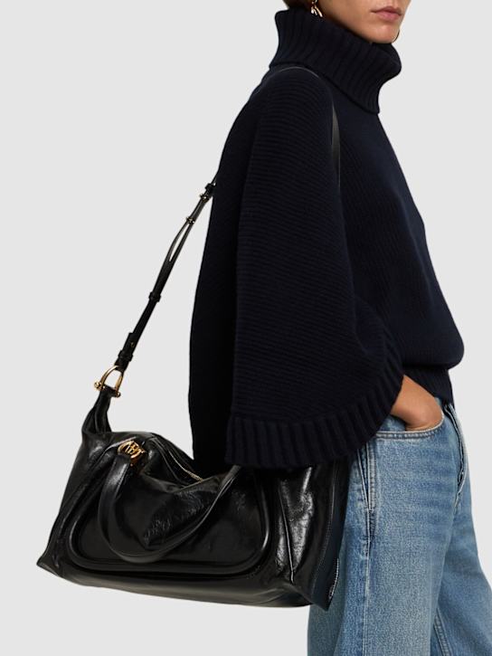 Chloé: Paraty 24 leather shoulder bag - women_1 | Luisa Via Roma