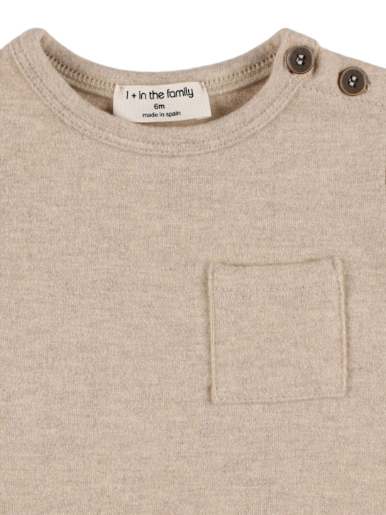 1 + IN THE FAMILY: T-shirt in jersey di misto cotone - kids-girls_1 | Luisa Via Roma