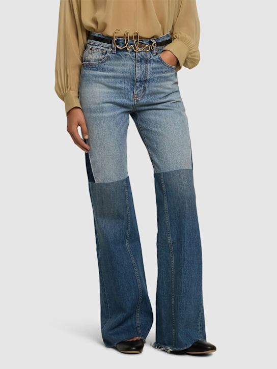 Chloé: 10mm Lauren nappa ballerinas - women_1 | Luisa Via Roma