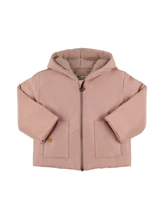 1 + IN THE FAMILY: Giacca imbottita in poly con cappuccio - Rosa - kids-girls_0 | Luisa Via Roma