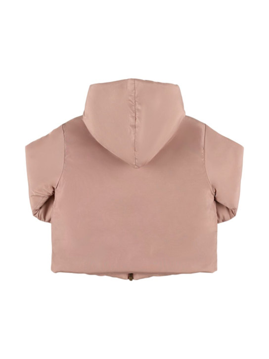 1 + IN THE FAMILY: Giacca imbottita in poly con cappuccio - Rosa - kids-girls_2 | Luisa Via Roma
