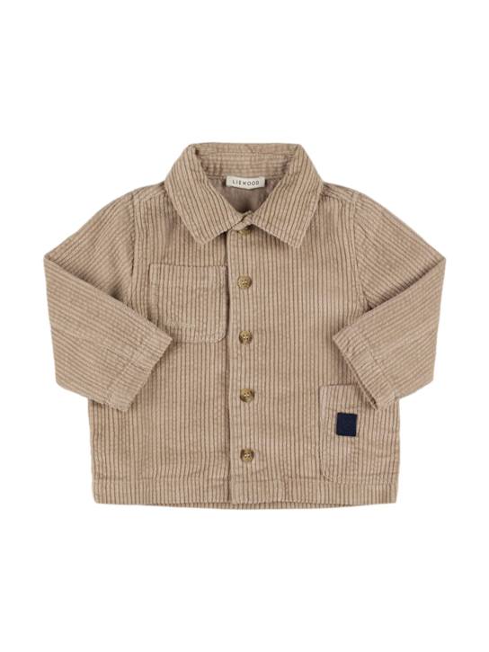 Liewood: Organic cotton overshirt - kids-boys_0 | Luisa Via Roma