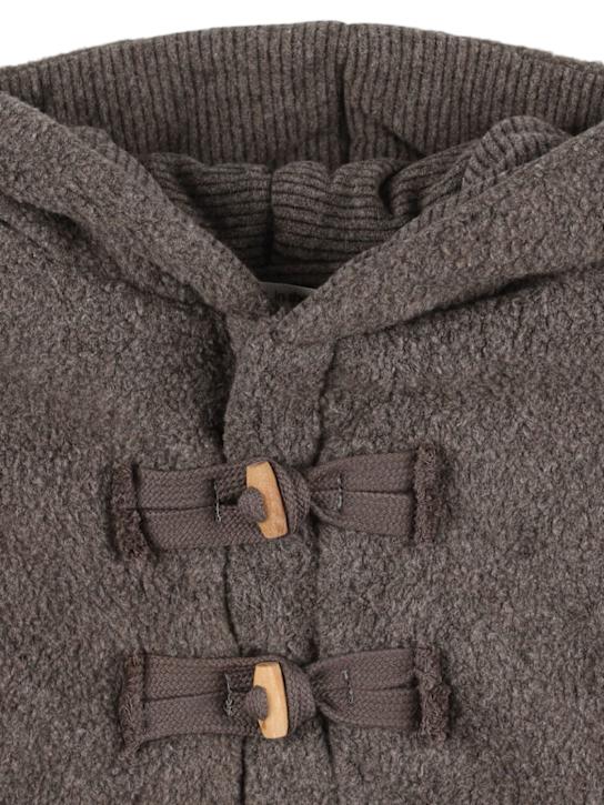 1 + IN THE FAMILY: Giacca in misto cotone con cappuccio - Grigio - kids-girls_1 | Luisa Via Roma