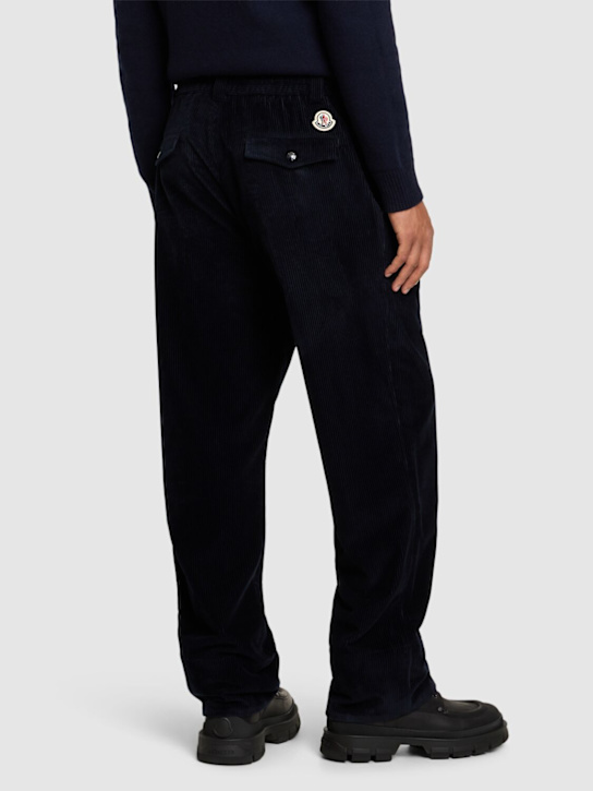 Moncler: Cotton sweatpants - men_2 | Luisa Via Roma