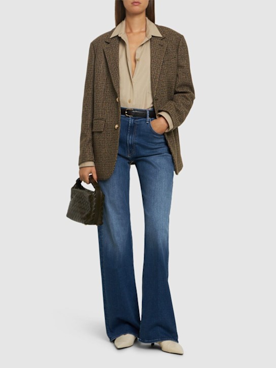 Mother: The Lasso Heel straight jeans - women_1 | Luisa Via Roma